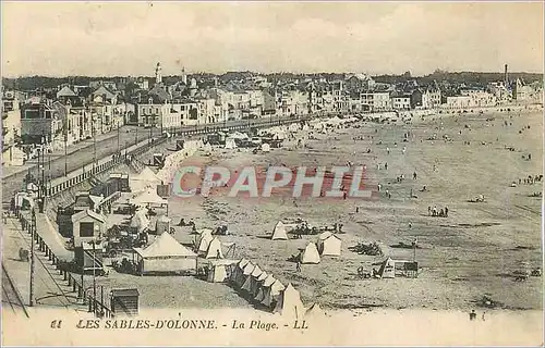Cartes postales Les Sables D Olonne La Plage