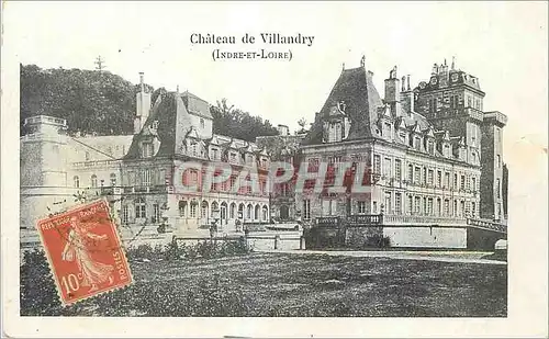 Ansichtskarte AK Chateau de Villandry Indre et Loire