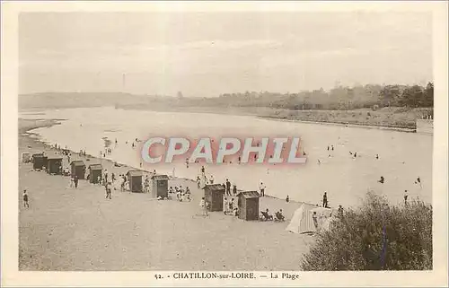 Cartes postales Chatillon sur Loire La Plage