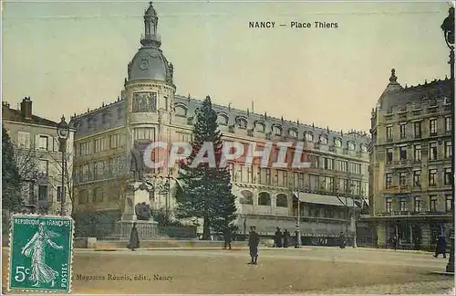 Cartes postales Nancy Place Thiers
