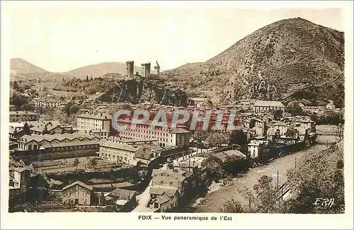 Cartes postales Foix Vue panoramique de l Est