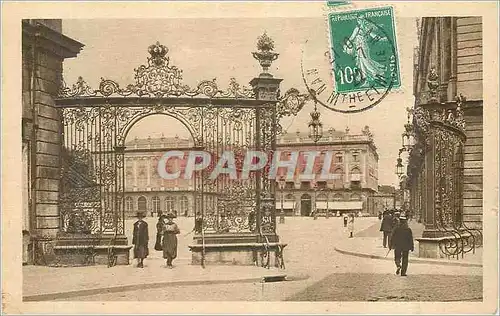 Ansichtskarte AK Nancy Place Stanislas Grilles en fer forge par Jean Lamour xviii siecle