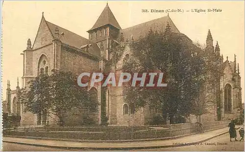 Cartes postales Dinan C du N L Eglise St Malo