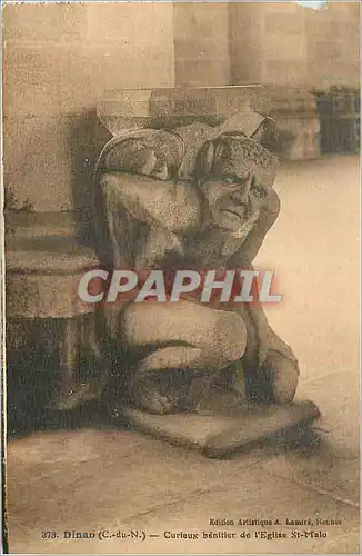 Cartes postales Dinan C du N Curteux de l Eglise St Malo