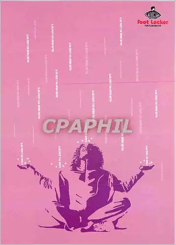 Cartes postales moderne Football Locker footlocker