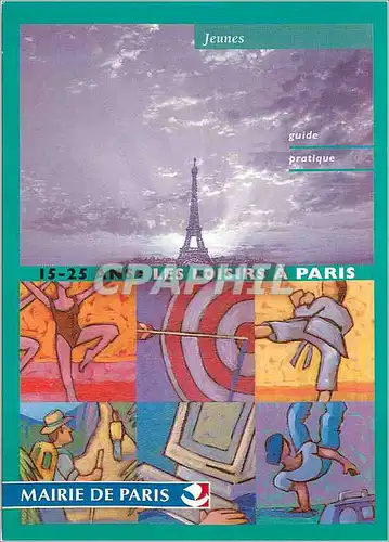 Cartes postales moderne Jeunes Anse Les Loisirs a Paris Mairie de Paris Le Guide des Loisirs a Paris est disponible  gra