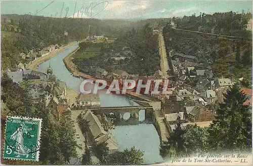 Ansichtskarte AK Dinan Vue generale sur la Rauce prise de la Tour Ste Catherine