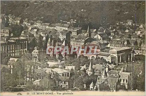 Cartes postales Le Mont Dore Vue generale