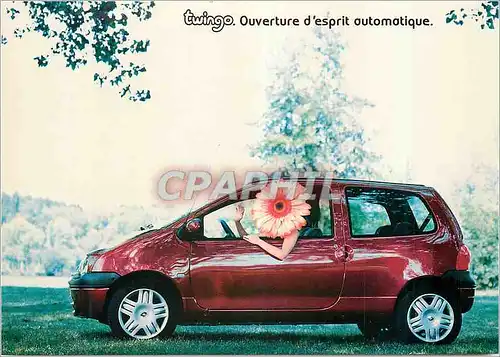 Cartes postales moderne twingo Ouverture d esprit automatique Automobile