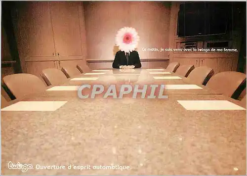 Cartes postales moderne twingo Ouverture d esprit automatique Ce matin je suis venu avec la twingo de ma femme Automobil