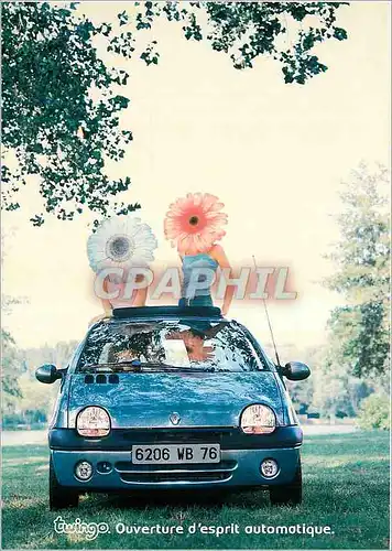 Cartes postales moderne twingo Ouverture d esprit automatique Automobile
