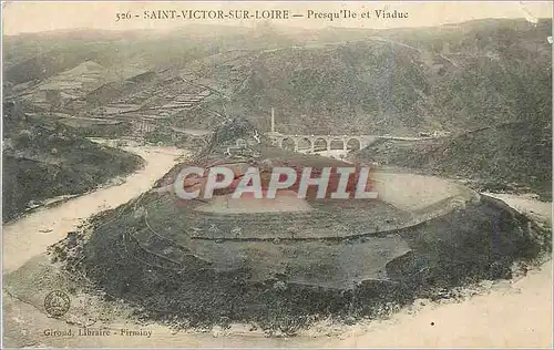 Cartes postales Saint Victor sur Loire Presqu Ile et Viaduc