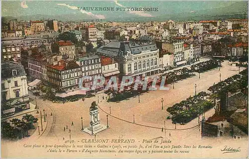 Ansichtskarte AK L Auvergne Pittoresque Clermont Ferrand Place de Jaude