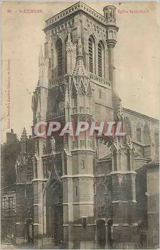 Cartes postales St Etienne Eglise Saint Roch
