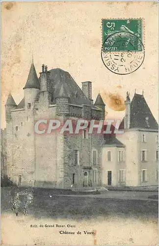 Cartes postales Chateau de Vaux