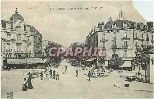 Ansichtskarte AK Dijon Avenue de la Gare