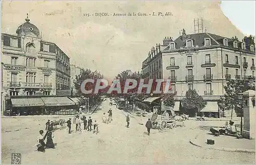Cartes postales Dijon Avenue de la Gare
