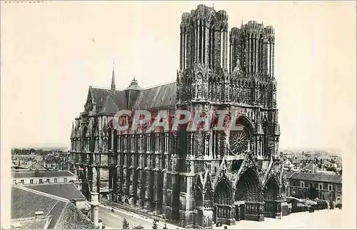 Moderne Karte La Cathedrale de Reims