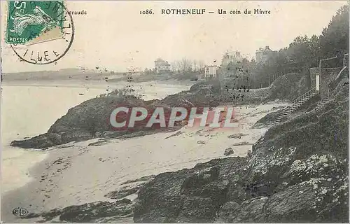 Cartes postales Rotheneuf Un coin du Havre