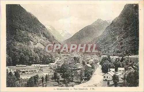 Cartes postales Cauterets Vue generale