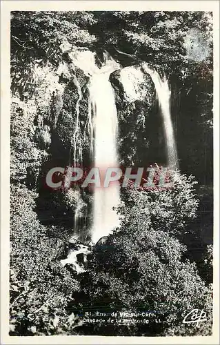 Cartes postales moderne Environs de Vic sur Cere Cascade de la Roucoule