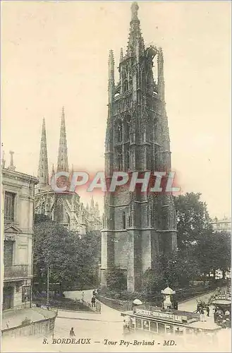 Cartes postales Bordeaux Tour Pey Berland
