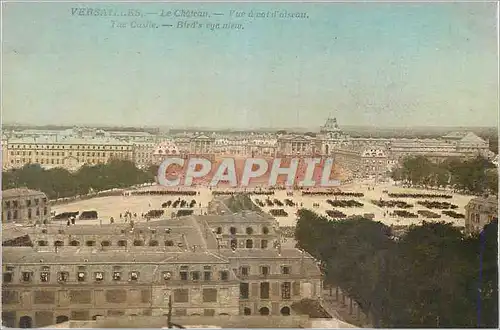 Cartes postales Versailles Le Chateau Vue