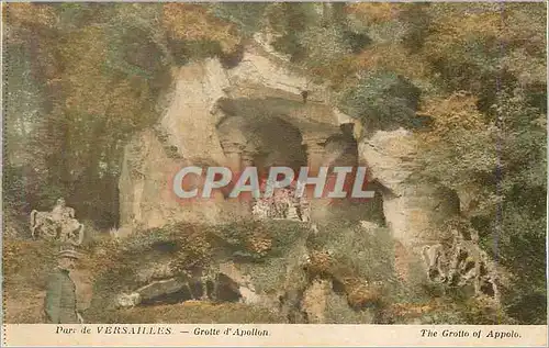 Ansichtskarte AK Parc de Versailles Grotte d Apollon