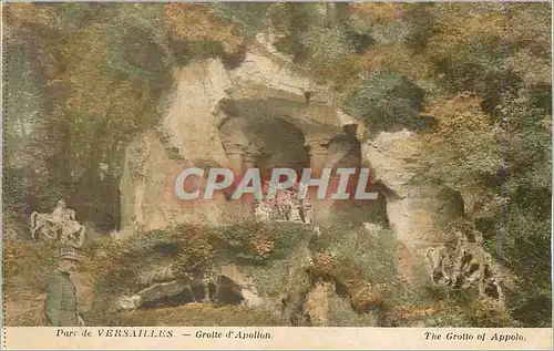 Cartes postales Parc de Versailles Grotte d Apollon
