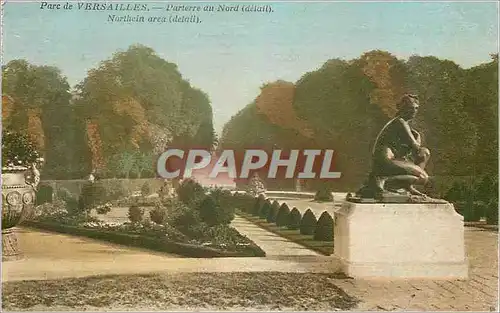Cartes postales Parc de Versailles Parterre au Nord detail