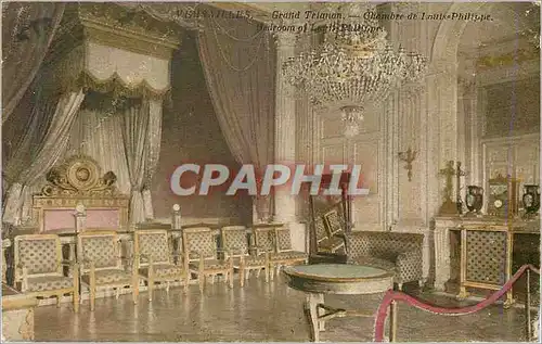 Cartes postales Versailles Grand Trianon Chambre de Louis Philippe