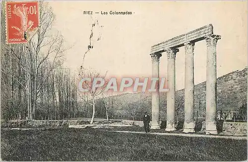 Cartes postales Riez Les Colonnades