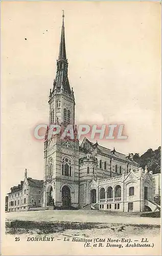 Cartes postales Domremy La Basilique Cote Nord Est