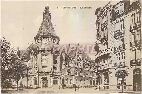 Cartes postales Mulhouse Le Tribunal