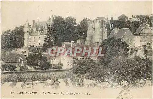 Cartes postales Montresor Le Chateau et les Vieilles Tours