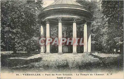 Cartes postales Versailles Parc du Petit Trianon Le Temple de l'Amour