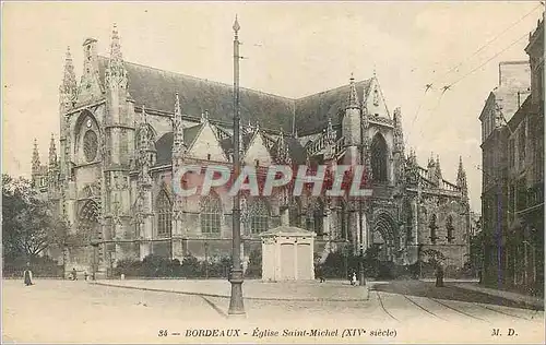 Cartes postales Bordeaux Eglise Saint Michel (XIVe Siecle)