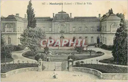 Cartes postales Montargis (Loiret) L'Hotel de Ville