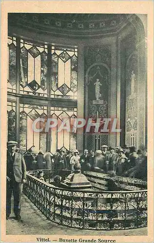 Cartes postales Vittel Buvette Grande Source