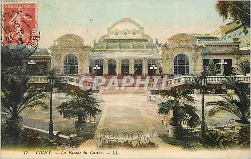 Cartes postales Vichy La Facade du Casino