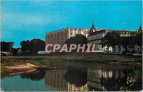 Cartes postales moderne Dax (Landes) Les Bords de l'Adour Les Thermes Le Splendid