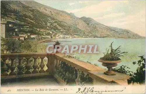 Ansichtskarte AK Menton La Baie de Garavan