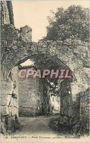 Cartes postales Perigueux Porte Normande anciennes Fortifications