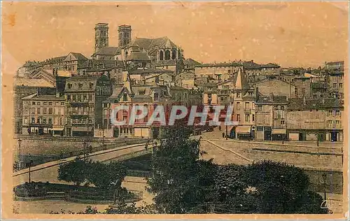 Ansichtskarte AK Verdun Vue Panoramique et Place Chevet