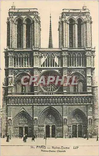 Cartes postales Paris Notre Dame