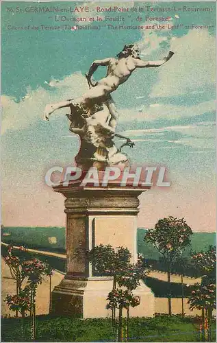 Cartes postales St Germain en Laye Rond Point de la Terrasse