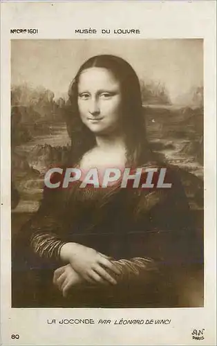 Ansichtskarte AK Musee du Louvre la Joconde par Leonard de Vinci