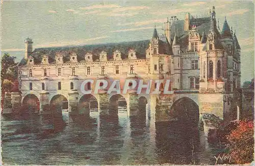 Ansichtskarte AK Chateau de Chenonceaux Facade Nord Est la Douce France Chateaux de la Loire