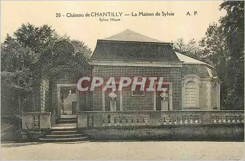 Ansichtskarte AK Chateau de Chantilly la Maison de Sylvie