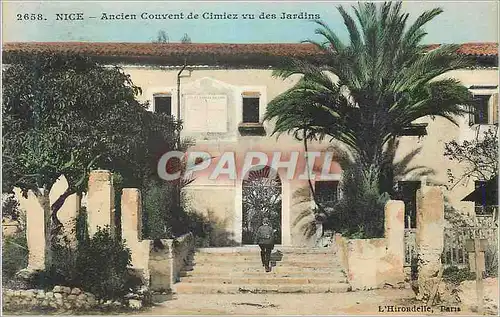 Cartes postales Nice Ancien Couvent de Cimiez Vu des Jardins